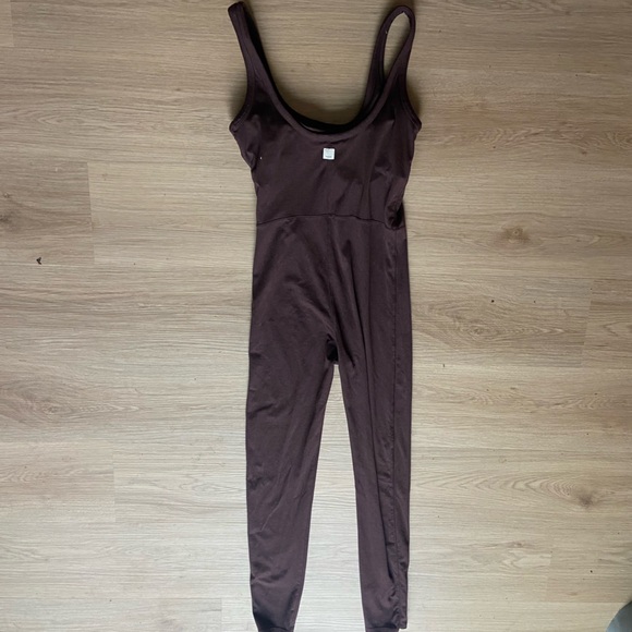 Vuori Halo Jumpsuit Onsie Java Sz M Brown - Picture 2 of 5